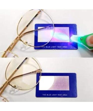 Sangaime Blue Light Filter Glasses for Women - Stylish Gold Frame Polygon Design | Blocks Blue Light from PC - Buy Online on GoSupps.com