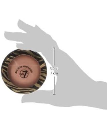 Buy W7 The Bronzer Shimmer Compact 14g - Perfect Shimmering Bronzer for a Radiant Glow | International Shipping Available - Buy Online on GoSupps.com