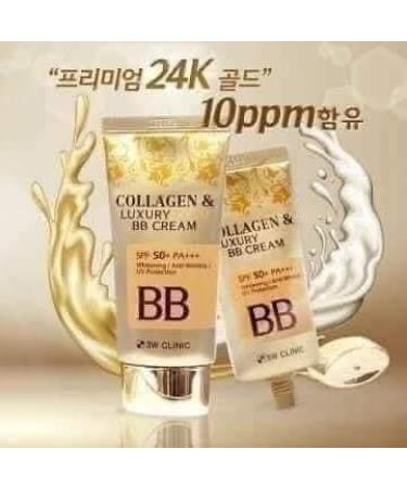 Buy UBuy Shop Korea Collagen & Gold BB Cream SPF50+/PA+++ - Blemish-Free Even Skin Tone - 1.69Oz - Buy Online on GoSupps.com