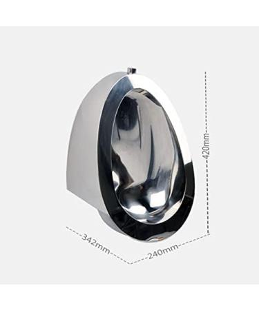 Inodoro moderno para ba o con descarga autom tica montada en la pared inodoro comercial con embudo para ba o inodoros verticales de inducci n de Acero inoxidable 304 utilizado en bares urinal + manual flush valve - Buy Online on GoSupps.com