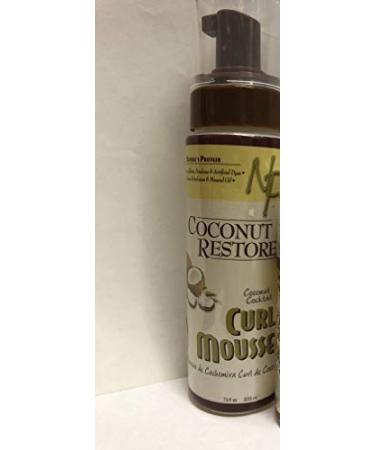 Nature's Protein Coconut Restore Coconut Cocktail Curl Mousse 7.5 oz