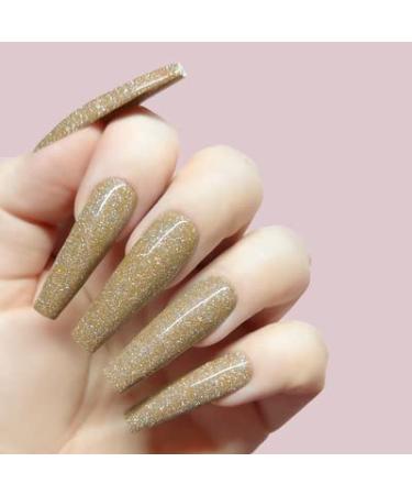 Kiara Sky Diamond FX Reflective Gel Polish - Starlight | Sparkle and Shine with this Stunning Nail Color - Buy Online on GoSupps.com