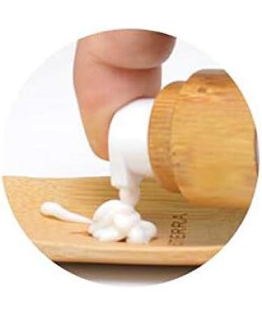 VASANA 2PCS Airless Pump Bottles Empty Refillable Plastic Vacuum Emulsion Bottle Lotion Dispenser Cosmetics Vials Containers With Bamboo Pump Head For Cream Essential Oils Liquid Cleanser Shower Gel 30ml/1oz - Buy Online on GoSupps.com