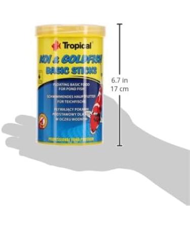 Tropical Koi & Goldfish Basic Sticks - 85 g - Buy Online on GoSupps.com
