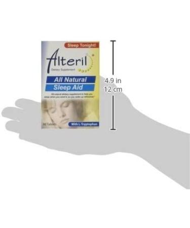 Alteril All Natural Sleep Aid - 60 Tablets | Fast-Acting Insomnia Relief - Buy Online on GoSupps.com