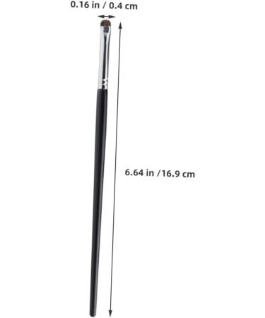 DRESSOOS 4pcs Eyeliner Brush Eye Makeup Tool Eye Liner Brush for Makeup Wooden Handle - Buy Online on GoSupps.com
