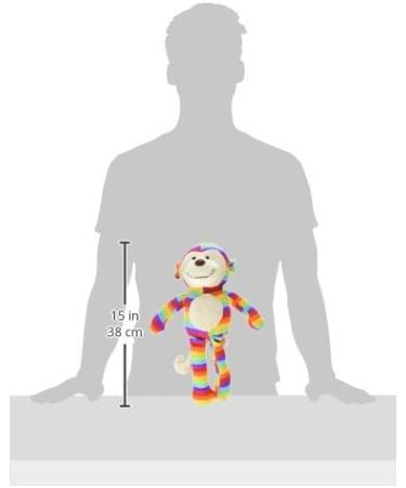 Rosewood Sonny Monkey Dog Toy Multicolor 15 Inch (Pack of 1) single - Buy Online on GoSupps.com