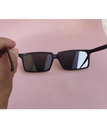 Big Size Spy Sunglasses - Personal Security Rear View Glasses for Parties | Anti-Track Reflection Mirror Sunglasses - Buy Online on GoSupps.com