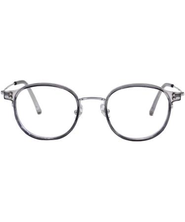 Zhuyiqz Trendy Round Anti-Blue Light Glasses (+200 C5) - Protect Your Eyes from Strain | International Shipping Available - Buy Online on GoSupps.com