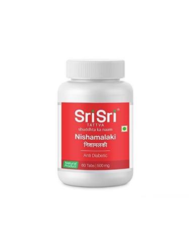 Sri Sri Tattva Nishamlaki Tablet - Anti-Diabetic 60 Tabs (Pack of 2)