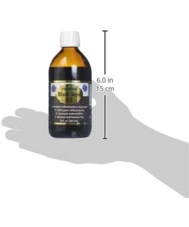 BIO NUTRITION Black Seed Oil 8 Fl Oz - 100% Pure & Natural - 0.02 lb - Buy Online on GoSupps.com
