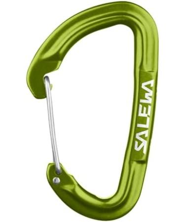 Salewa Carabiner Hot G2 Wire - Fluo Green Uni | International Shipping Available - Buy Online on GoSupps.com