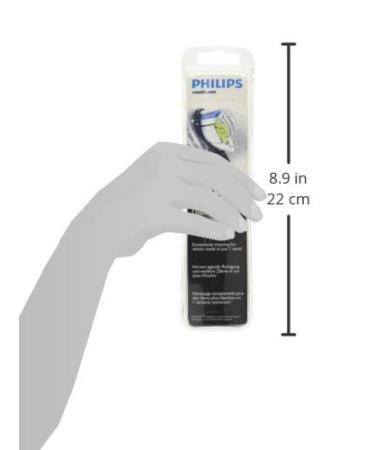 Philips Sonicare DiamondClean HX6064/94 Black 4-pk Toothbrush Heads - Genuine Replacement - Buy Online on GoSupps.com