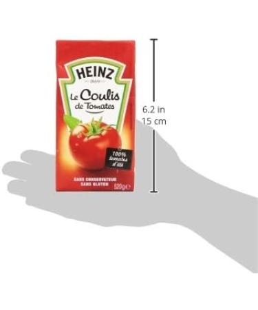 Heinz Tomato coulis 100% summer tomatoes - Brick of 520 g - Buy Online on GoSupps.com