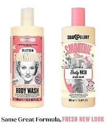 Soap And Glory Rich And Foamous Dual Use Shower And Bath Body Wash 500ml - Buy Online on GoSupps.com