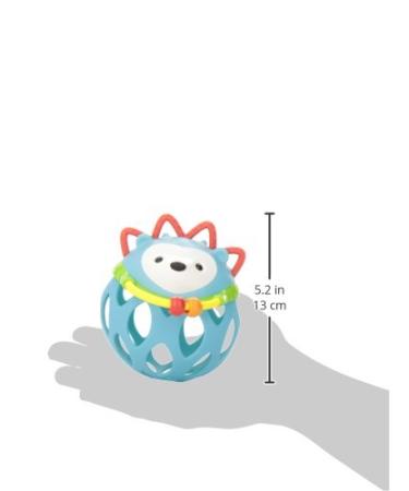 Skip Hop Explore and More Hedgehog Rattle Toy - Baby's Roll Around Rattle - Buy Online on GoSupps.com