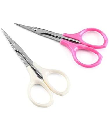 Craft Scissors Sharp Tip Makeup Eyebrow Scissors Stainless Steel Beauty Small Manicure Trimming Scissor with Cover Scissors - Buy Online on GoSupps.com