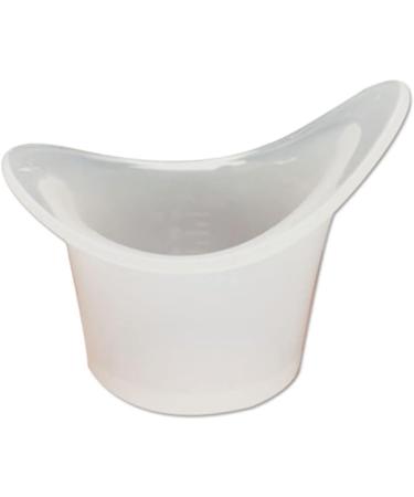Eye Bath Cups Set - 10 Transparent Silicone Eye Cleaning Cups | Travel Wash Kit - Disposable & Sterile Eye Wash Solution - Buy Online on GoSupps.com