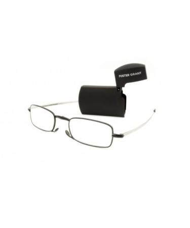 Foster Grant MicroVision Optical Compact Folding Reading Glasses Gideon +1.25 strength