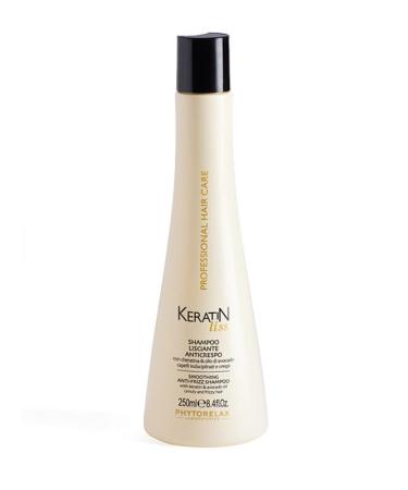 Keratin Liss Smooting Anti-Frizz Shampoo 250 ml (8.4 Fl Oz) 1 unit - Made in Italy italian import