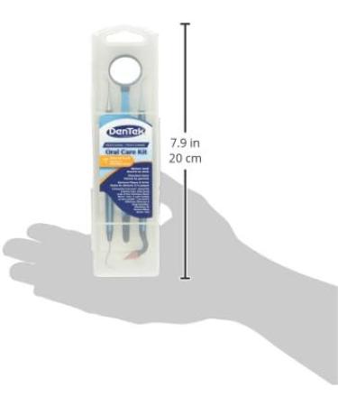 DenTek Premium Oral Care Kit - Dental Pick Steel Teeth Scaler Rubber Stimulater - Buy Online on GoSupps.com