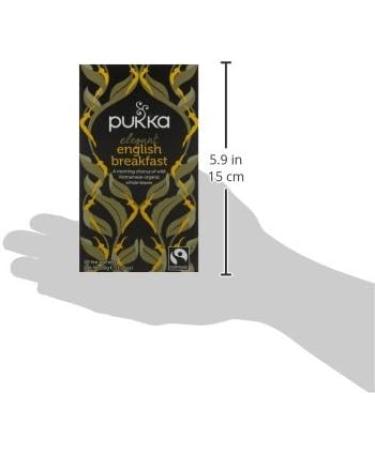 Pukka Tea Elegant English Breakfast Tea Bag 20 sachets 50 g - Buy Online on GoSupps.com