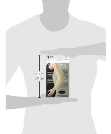 Truform Lymphedema Compression Arm Sleeve 20-30 mmHg Post Mastectomy Support Black Small - Buy Online on GoSupps.com