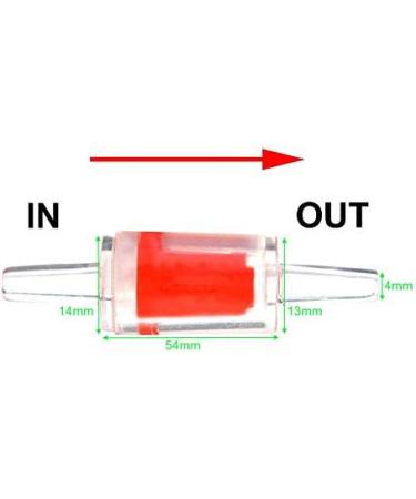 Buy Greluma 15 PCS Aquarium Air Pump Check Valves - One Way Plastic Check Valve for Optimal Oxygen Flow | International Shipping Available - Buy Online on GoSupps.com