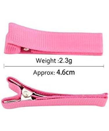 20Pcs 1.8 Inch Tiny Baby Girls Hair Bows Clips Grosgrain Ribbon Bows Fully Lined Alligator Clips Barrettes Hair Pins DIY Hair Accessories For Baby Girls Toddlers Kids Teens (Color Random) - Buy Online on GoSupps.com