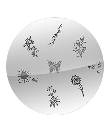 Konad stencil stamping stamping stencil M21