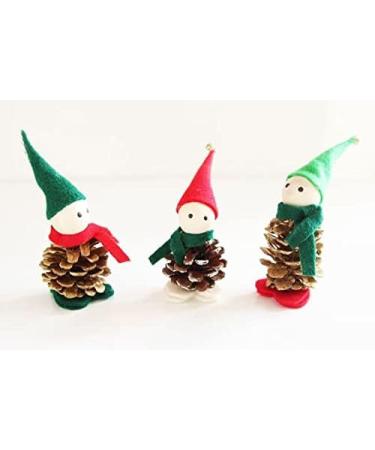  Crafjie 16 Pack Craft Foam Tree Cones for DIY Arts and