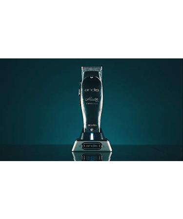 Andis 12470 Professional Master Trimmer - Corded/Cordless Adjustable Blade Clipper for Hair & Beard, Chrome/Silver - 5pc Set - Buy Online on GoSupps.com