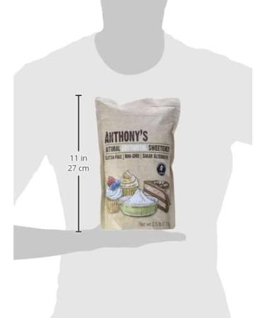 Anthony's Erythritol Sweetener Granules 1.13kg - Buy Online on GoSupps.com