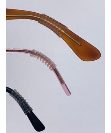 EARGRIP Anti-Slide Cover for Glasses - Rubber Slip Stopper for Reading Sports & Sunglasses - Transparent Anti-Slip Bracket - Buy Online on GoSupps.com