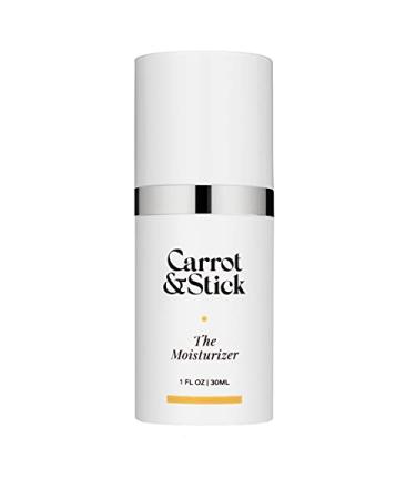 CARROT & STICK The Moisturizer - Skin Moisturizer  Antioxidant Formula  Plant Proteins  Vitamins  Peptides  Amino Collagens  1 Fluid Ounce
