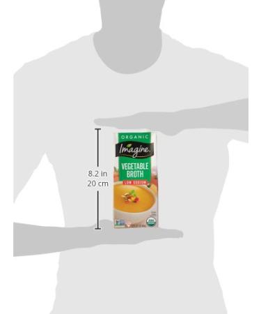 Imagine Organic Low Sodium Vegetable Broth 32 Oz - Buy Online on GoSupps.com