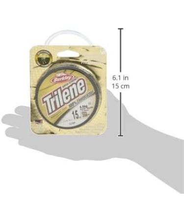 Berkley Trilene 100% Fluorocarbon Fishing Line/Leader Material 200 Yards  Clear 15 Pounds