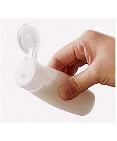 3 x 200ml Transparent Plastic Travel Bottles - Refillable & Squeezable Containers for Lotion Liquids Face Cleaners & Toiletries - Buy Online on GoSupps.com