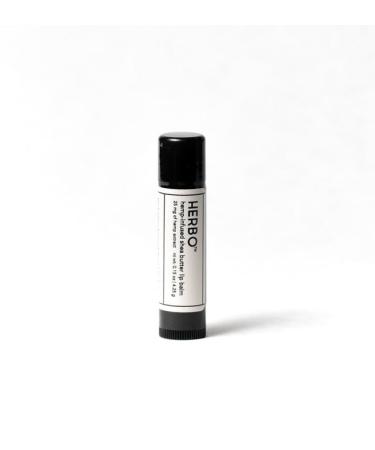 Herbo Shea Butter Lip Balm Hydrating for Dry Lips - Natural Coconut Oil Hemp-Infused Lip Care Moisturizer for Women & Men - Vegan & Silicone-Free