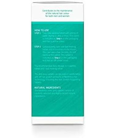 Neofollics Anti-Gray Hair Tablets - Restore Natural Hair Color | 60 Tablets for 1 Month | Effective Ingredients - Buy Online on GoSupps.com