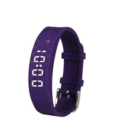 Purple Pivotell Vibratime Vibrating Pill Reminder Alarm Watch - with up to 12 Daily Alarms