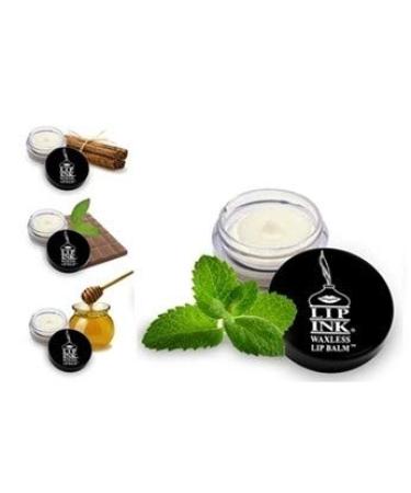 Lip Ink Mens Flavored Waxless Lip Balms (4 Pack)