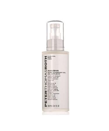 Peter Thomas Roth AHA/BHA Acne Clearing Gel | Maximum-Strength Spot Treatment 3.4 Fl Oz - Buy Online on GoSupps.com