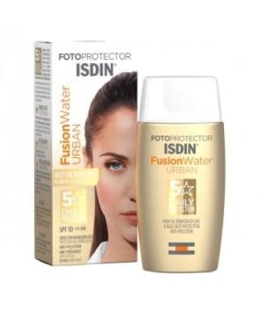 ISDIN FUSION WATER URBAN SPF 30 50 ML URBAN PROTECTOR 5 PACKS