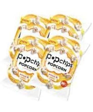 Popchips Popcorn Snack Sweet & Salty Flavour 75g Bags (8 Bags x 75g) 75 g (Pack of 1) - Buy Online on GoSupps.com