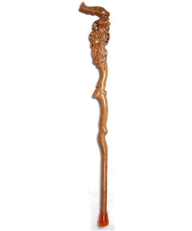 WoodeWalking Sticks Walking Stick Classical Hand- carved Walnut Crutches/Walking Stick Elderly Birthday Gift/Handicapped/Arthritis Gift 93CM Run forward