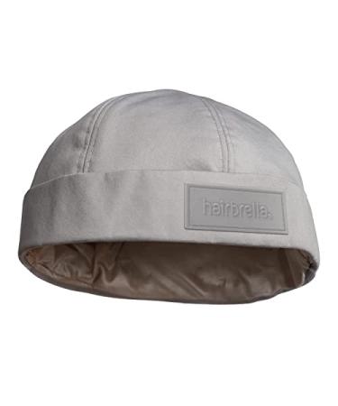 Hairbrella Brimless Docker Rain Hat for Men, Beanie, Satin-Lined Cap, Adjustable, Unisex Waterproof Hat, Cuff Paloma Classic