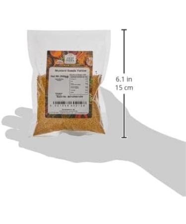 Old India Mustard Seeds Yellow 250g - Authentic Indian Spice - 1 Pack - Buy Online on GoSupps.com