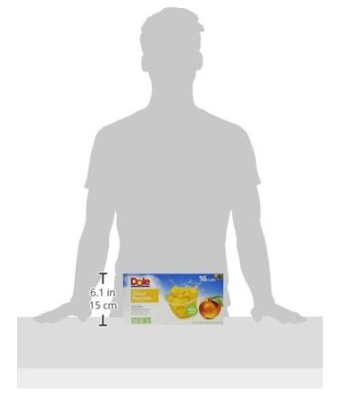 Dole Fruit Bowls Diced Peaches 16 Count 4 oz Cups - Fresh and Convenient Snack Option - Buy Online on GoSupps.com