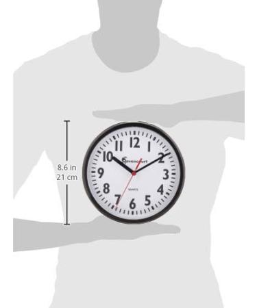 NRS Healthcare Easy to See Wall Clock - Clear and Large Display for Easy Reading - Buy Online on GoSupps.com